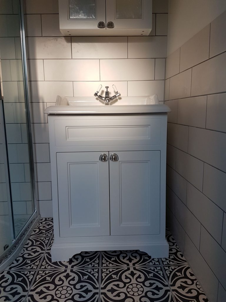 Burlington vanity unit and tap